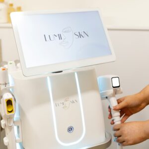 The Aestheti-Suite, one of LumiSKN's multi functional aesthetic devices that is saving clinic owners time and money.