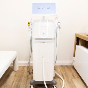 The Aestheti-Suite, one of LumiSKN's multi functional aesthetic devices that is saving clinic owners time and money.